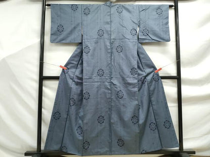 平和屋着物■上質な紬 7マルキ 花間道 正絹 逸品 DABF9201qa