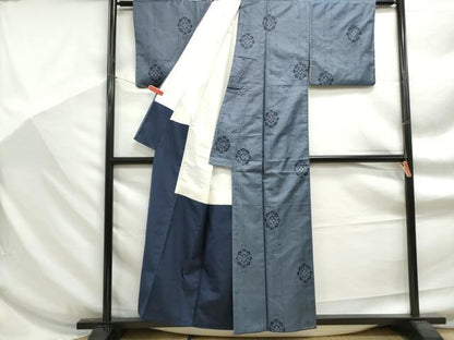 平和屋着物■上質な紬 7マルキ 花間道 正絹 逸品 DABF9201qa