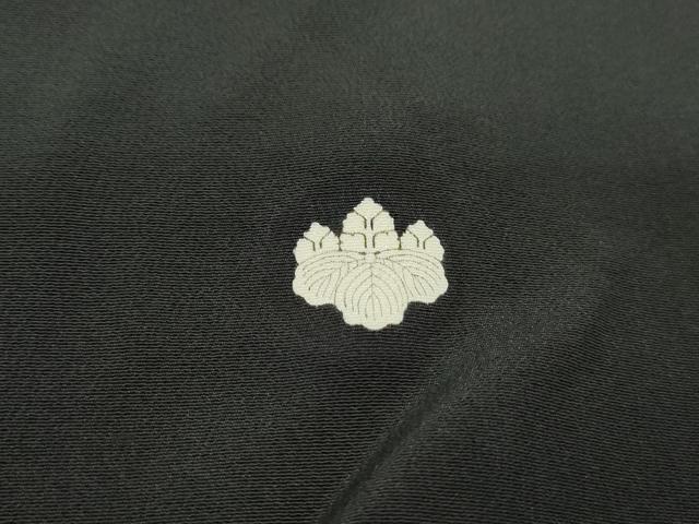 平和屋着物■豪華黒留袖　駒刺繍　枝松冊子花文　暈し染め　金彩　正絹　逸品　DABF9213qa