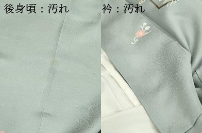 平和屋着物■訪問着　切嵌更紗花文　金彩　正絹　逸品　DABF9214qa