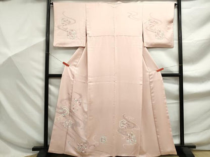 平和屋着物■訪問着　流水亀甲花文　暈し染め　正絹　逸品　DABF9256qa