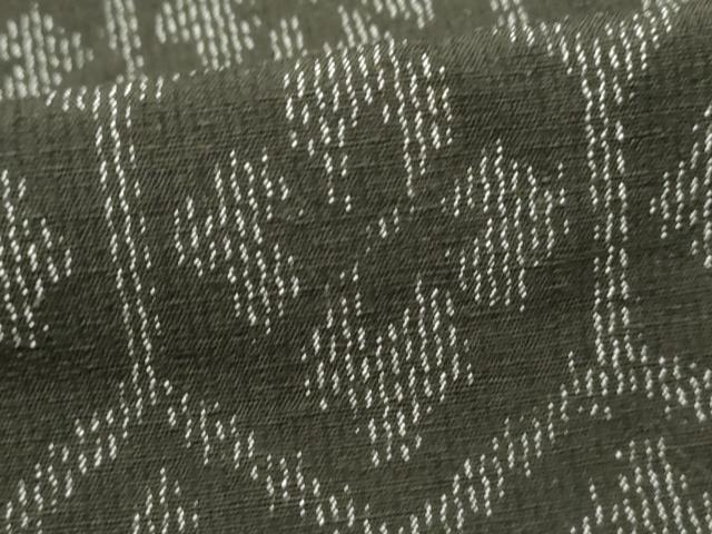 平和屋着物■上質な紬　亀甲花文　正絹　逸品　DABF9257qa