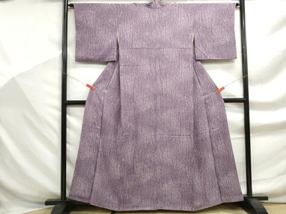 平和屋着物■上質な小紋　霞文　正絹　逸品　DABF9274qa