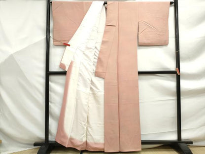 平和屋着物■上質な小紋　霞文　暈し染め　正絹　逸品　DABF9281qa
