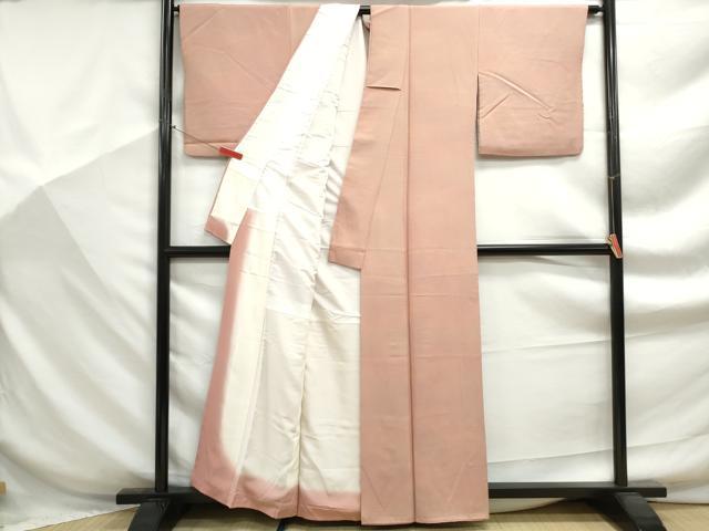 平和屋着物■上質な小紋　霞文　暈し染め　正絹　逸品　DABF9281qa