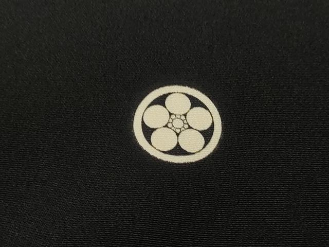 平和屋着物■豪華黒留袖　エ霞花車文　金彩　正絹　逸品　DABF9303qa