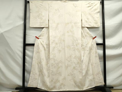 平和屋着物■上質な小紋　舞蝶文　金彩　正絹　逸品　DABF9327qa
