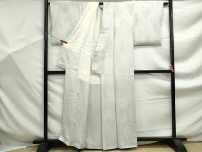 平和屋着物■上質な小紋　樹林文　暈し染め　正絹　逸品　DABF9330qa