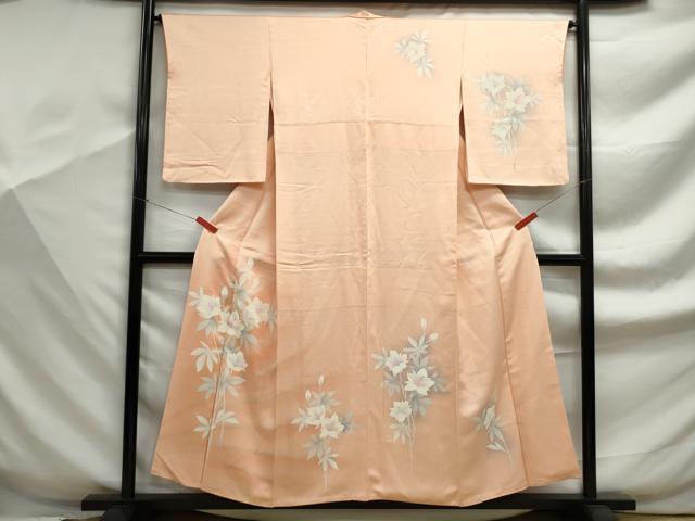 平和屋着物■訪問着　刺繍　枝花文　暈し染め　やまと誂製　正絹　逸品　DABF9331qa