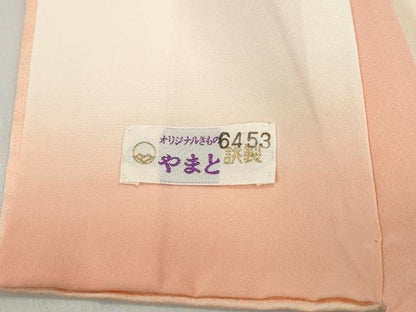 平和屋着物■訪問着　刺繍　枝花文　暈し染め　やまと誂製　正絹　逸品　DABF9331qa