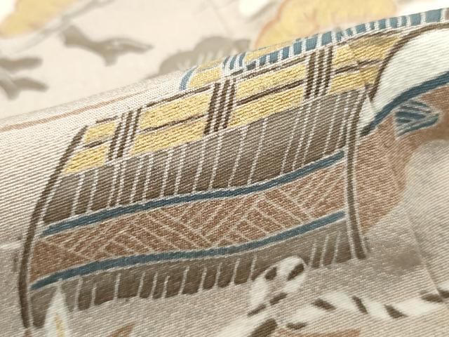 平和屋着物■豪華色留袖　浜松文　松竹梅　暈し染め　金彩　正絹　逸品　DABF9333qa