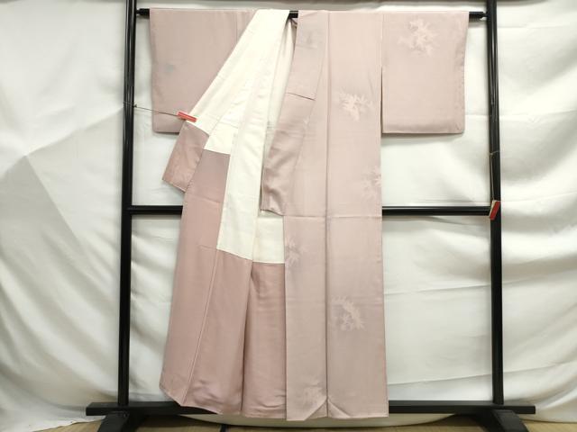 平和屋着物■訪問着　楓シルエット　暈し染め　正絹　逸品　DABF9350qa