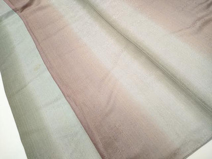 平和屋着物■上質な小紋　間道　正絹　逸品　DABF9359qa