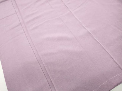 平和屋着物■上質な色無地　紅藤色　正絹　逸品　DABF9373qa