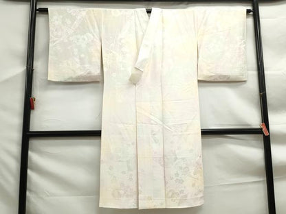 平和屋着物■長襦袢　袷　花鼓文　暈し染め　正絹　逸品　DABF9374qa