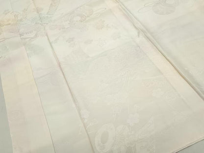 平和屋着物■長襦袢　袷　花鼓文　暈し染め　正絹　逸品　DABF9374qa