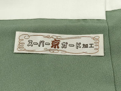 平和屋着物■訪問着　立涌色紙文　正絹　逸品　DABF9395qa