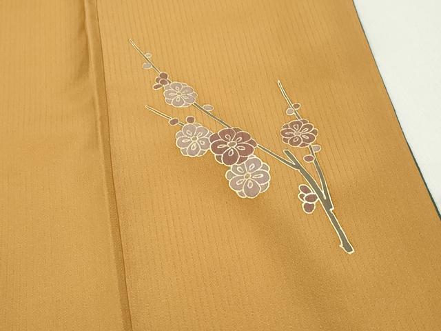平和屋着物■訪問着　駒刺繍　鬘帯枝花文　金彩　正絹　逸品　DABF9410qa