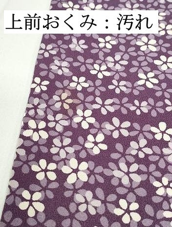 平和屋着物■上質な小紋　小花尽くし　正絹　逸品　DABF9416qa
