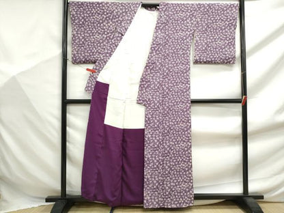 平和屋着物■上質な小紋　小花尽くし　正絹　逸品　DABF9416qa