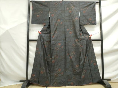 平和屋着物■本場大島紬　花鼓文　正絹　逸品　DABF9426qa