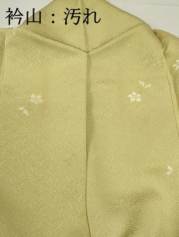 平和屋着物■上質な小紋　舞花文　正絹　逸品　DABF9428qa