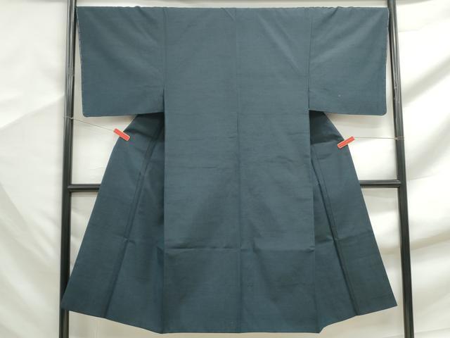 平和屋着物■上質な紬　霞文　百入茶色　正絹　逸品　DABF9436qa