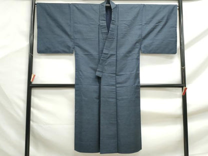 平和屋着物■男性　本場大島紬　80亀甲　総詰め　正絹　逸品　DABF9437qa
