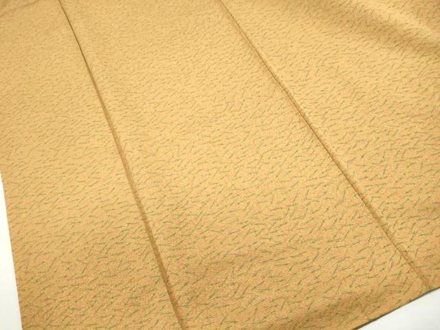 平和屋着物■上質な小紋　松葉尽くし　正絹　逸品　DABF9450qa