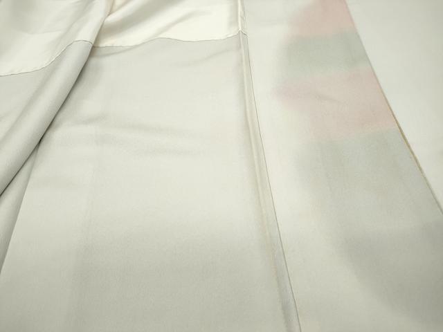 平和屋着物■訪問着　霞文　暈し染め　正絹　逸品　DABF9452qa