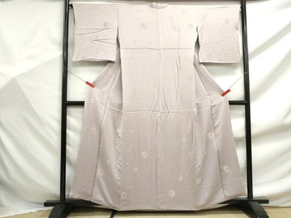 平和屋着物■訪問着　枝松文　金銀糸　正絹　逸品　DABF9453qa