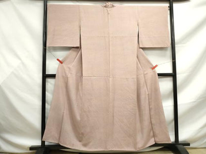 平和屋着物■上質な小紋　霞文　正絹　逸品　DABF9502qa