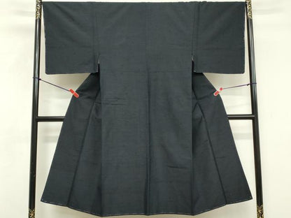 平和屋着物■男性　髭紬　蝋色　正絹　逸品　未使用　DABF9530cd