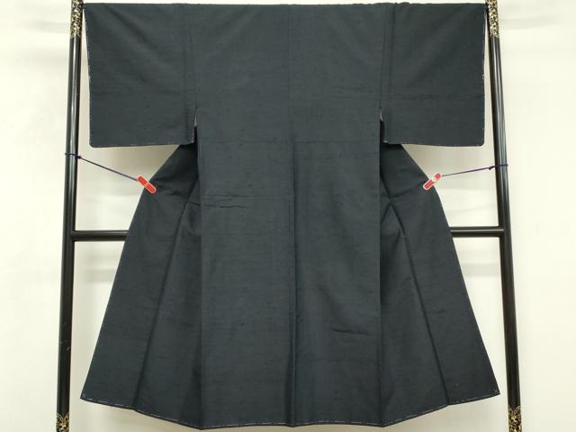 平和屋着物■男性　髭紬　蝋色　正絹　逸品　未使用　DABF9530cd