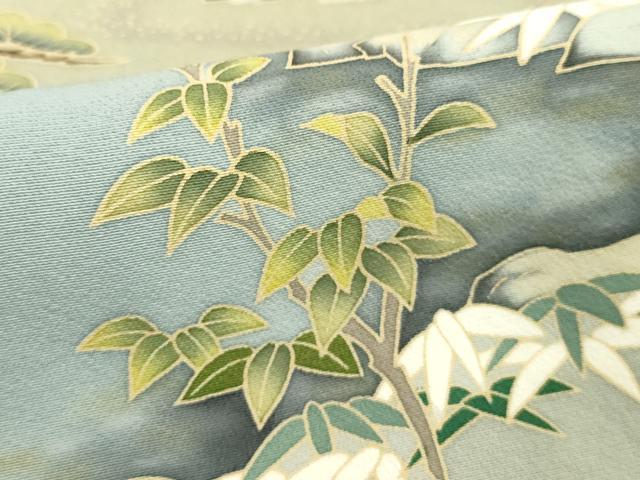 平和屋着物■豪華色留袖　作家物　遠山風景文　正絹　逸品　DABF9535cd