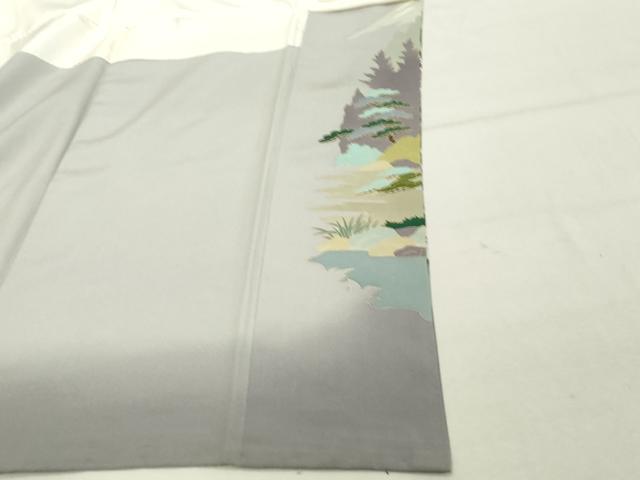 平和屋着物■豪華色留袖　作家物　遠山風景文　正絹　逸品　DABF9535cd