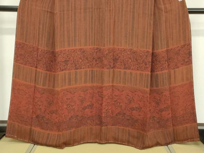 平和屋着物■訪問着　辻が花　鬼しぼ縮緬　正絹　逸品　未使用　DABF9537cd