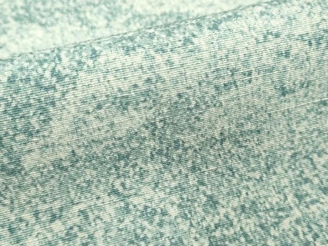 平和屋着物■上質な小紋　紬地　霞文　正絹　逸品　DABF9542cd