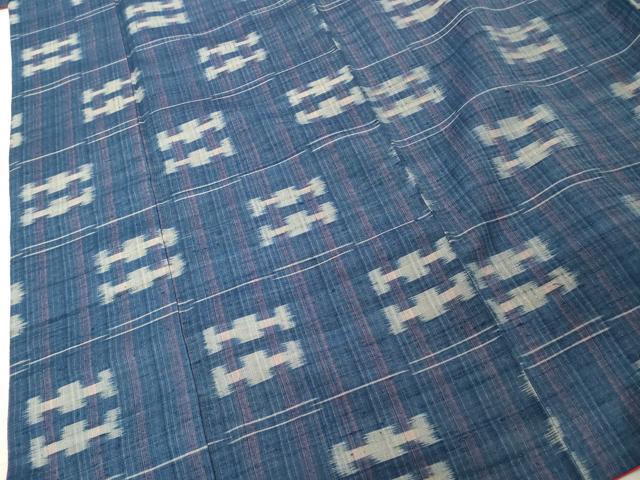 平和屋着物■上質な紬 抽象文様 正絹 逸品 DABF9569cd