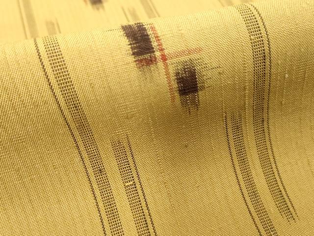 平和屋着物■上質な紬 抽象文様 正絹 逸品 DABF9574cd