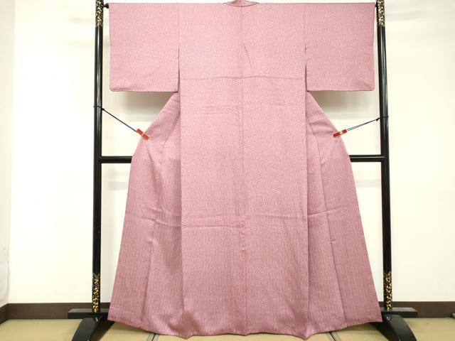 平和屋着物■上質な小紋 霰文 正絹 逸品 DABF9586cd