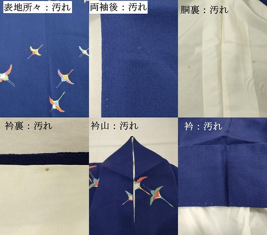平和屋着物■上質な小紋 飛鳥文 鬼しぼ縮緬 正絹 逸品 DABF9590cd