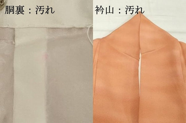 平和屋着物■上質な小紋　霞文　暈し染め　正絹　逸品　DABF9612cd