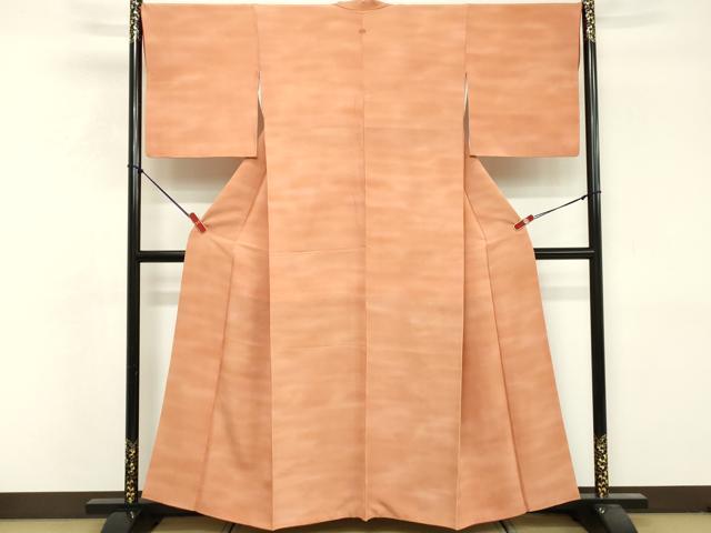 平和屋着物■上質な小紋　霞文　暈し染め　正絹　逸品　DABF9612cd