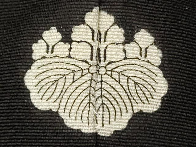 平和屋着物■豪華黒留袖　駒刺繍　飛鶴花文　金彩　正絹　逸品　DABF9613cd