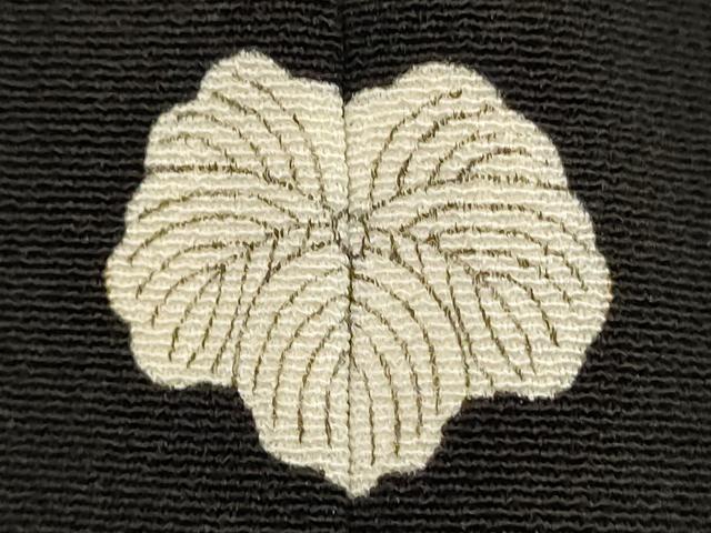 平和屋着物■豪華黒留袖　色紙重ね花鳥文　宝尽くし　正絹　逸品　DABF9617cd