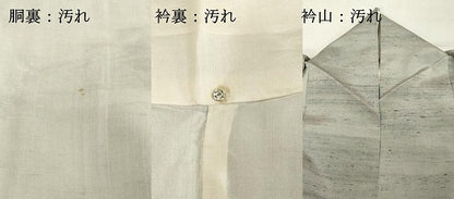 平和屋着物■上質な紬　人物文　正絹　逸品　DABF9624cd