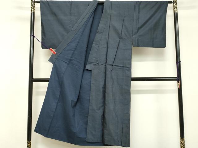 平和屋着物■男性　本場大島紬　80亀甲　総詰め　正絹　逸品　DABF9635cd
