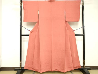 平和屋着物■江戸小紋　作家物　草木染　鮫小紋柄　正絹　逸品　DABF9643cd