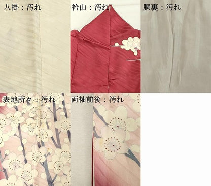 平和屋着物■豪華振袖　駒刺繍　枝梅文　暈し染め　銀彩　やまと誂製　正絹　逸品　DABF9692cd